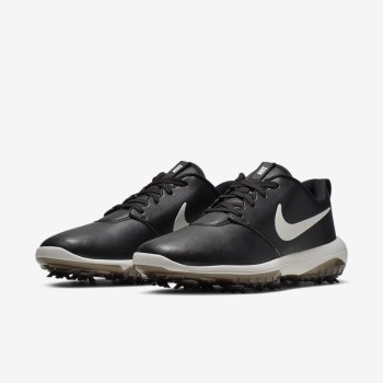 Nike Roshe G Tour - Férfi Golf Cipő - Fekete/Fehér/Fehér